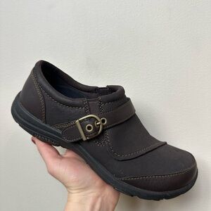 Merrell Dark Brown Slip-On Loafers